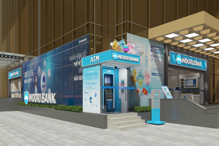 Woori Bank khai trương Phòng Giao dịch.
