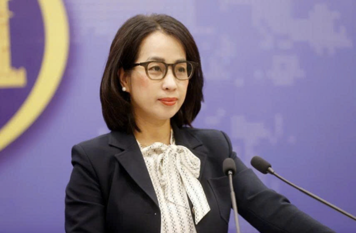Người Phát ngôn Bộ Ngoại giao Việt Nam Phạm Thu Hằng.