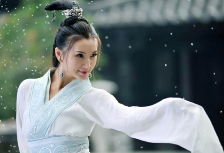 Diễn viên Trần Hảo trong vai Điêu Thuyền.