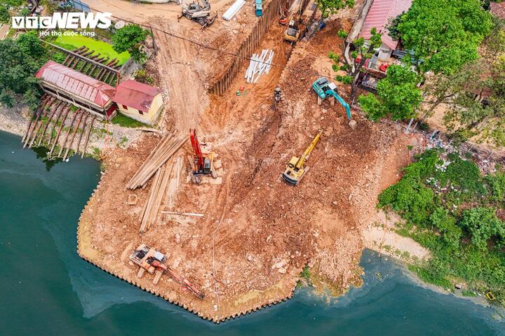 Trạm bơm giữ vai trò điều tiết, phân phối dòng chảy trước khi dẫn nước vào tuyến kênh và bổ cập cho sông Tô Lịch.