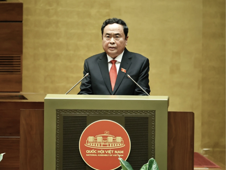 Chủ tịch Quốc hội Trần Thanh Mẫn.