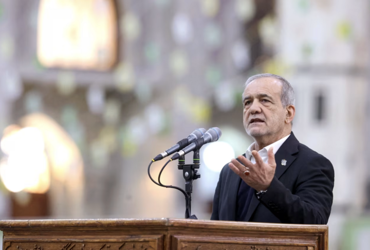 Tổng thống Iran Masoud Pezeshkian. (Ảnh: Reuters)