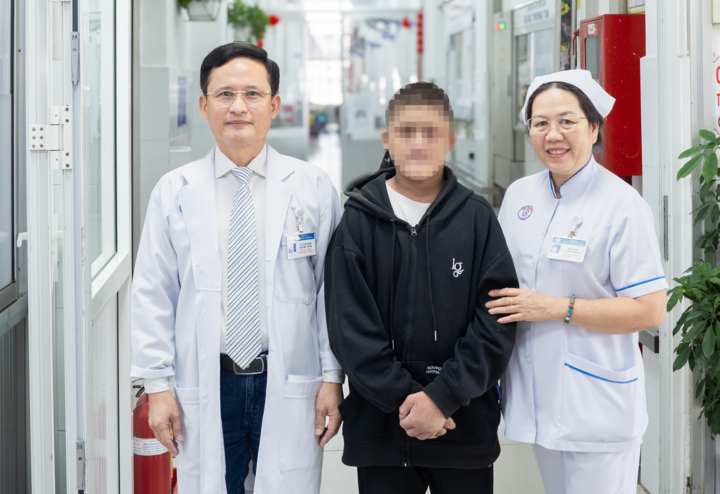 Bệnh nhân T. được điều trị bệnh Wilson thể đặc biệt sau 20 năm bị "bỏ sót". (Ảnh: BVCR)