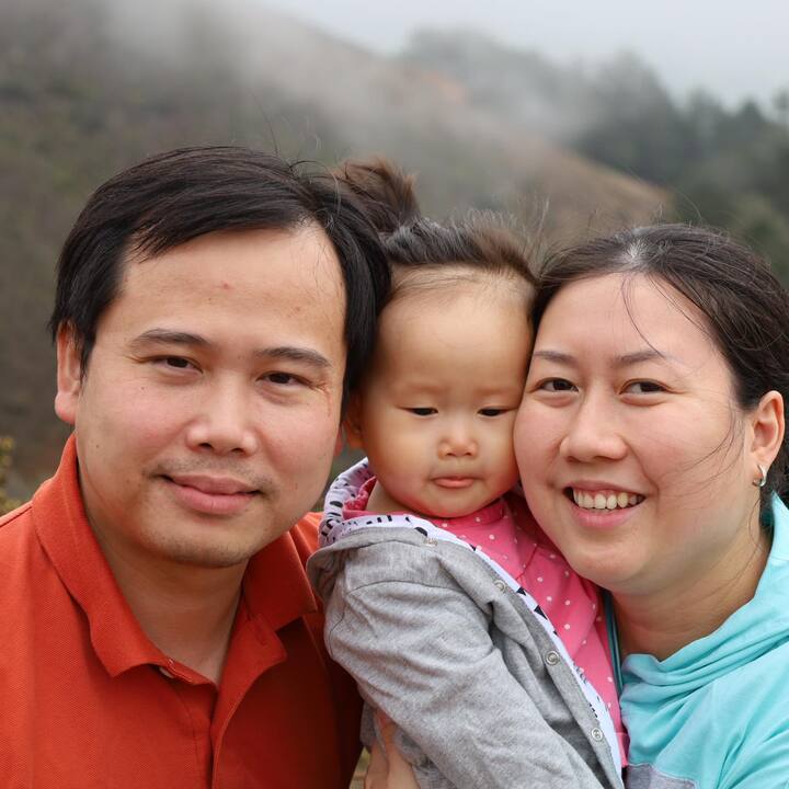 Gia đình, nguồn động lực lớn nhất của TS. Liêm trên hành trình theo đuổi nghiên cứu khoa học.