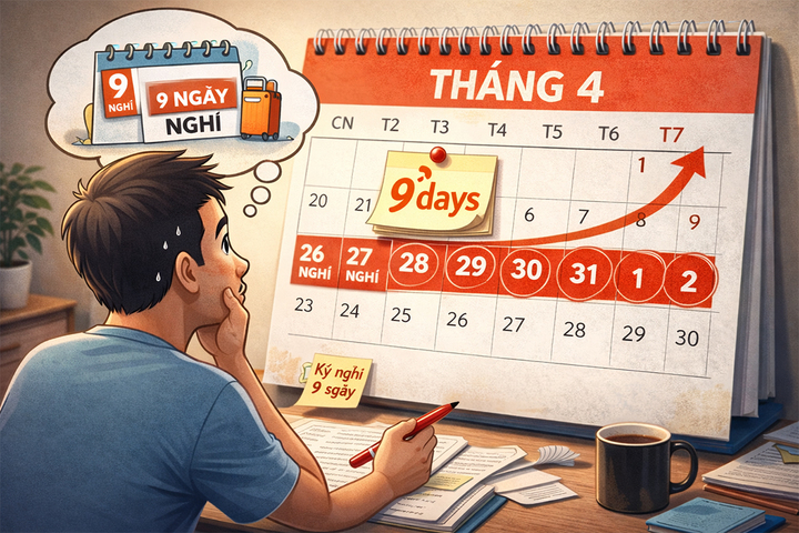 Nhiều người lao động hy vọng có 9 ngày nghỉ liên tiếp dù sau đó phải làm bù.