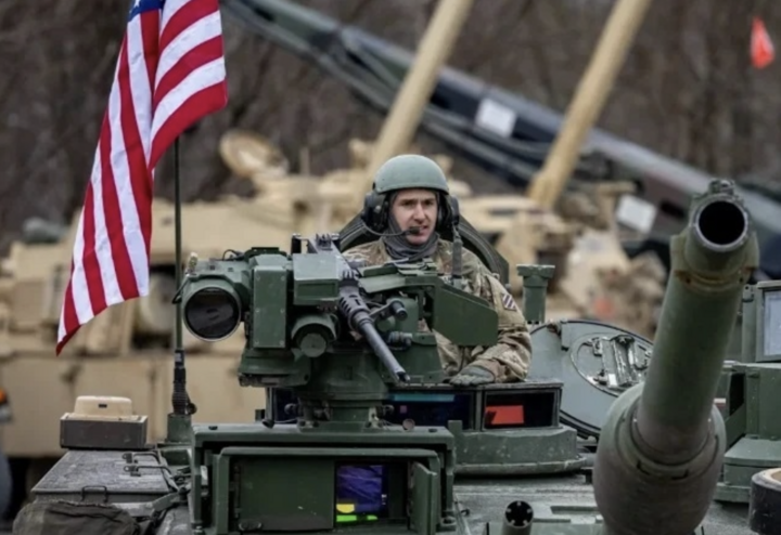 Một binh sĩ Mỹ ở Đức. Ảnh: EPA-EFE/Shutterstock