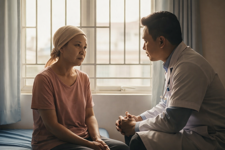 Bác sĩ luôn cố gắng để giữ lại niềm hi vọng cho bệnh nhân (Ảnh minh họa)