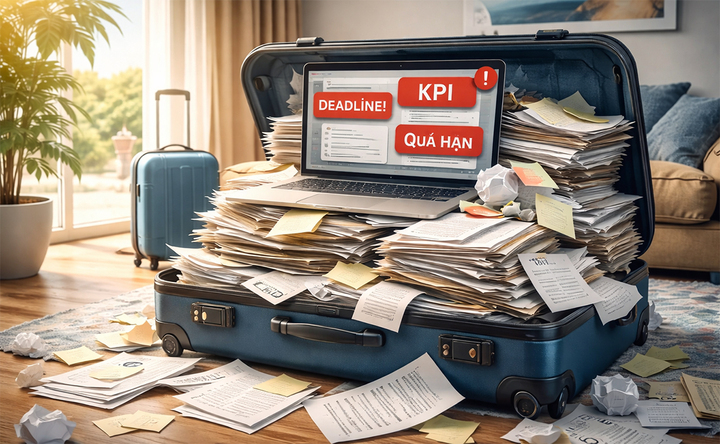 Kỳ nghỉ dài do hoán đổi là "khoản vay" mà chúng ta phải trả cả lãi sau đó.