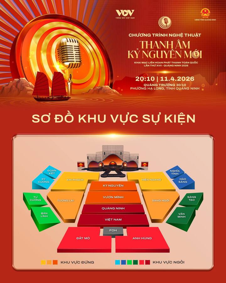 Sơ đồ ghế ngồi concert 'Thanh âm kỷ nguyên mới' - 1