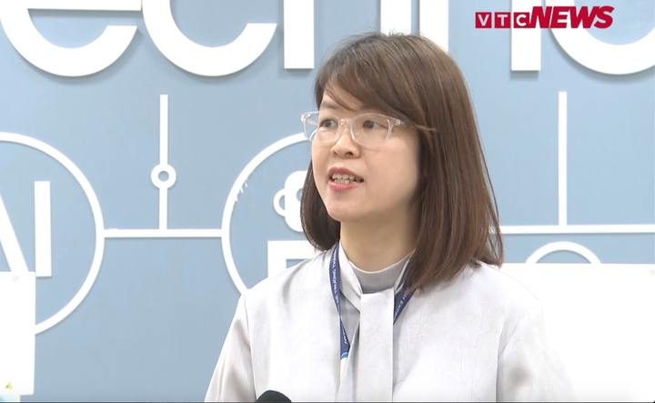 Cô Trần Thị Bích Hằng - Tổ trưởng STEM, Tin học, Công nghệ 4.0, trường FPT school Cầu Giấy.