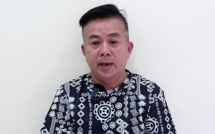 Hồ Minh Đạt tại cơ quan điều tra. (Ảnh: Công an TP.HCM)