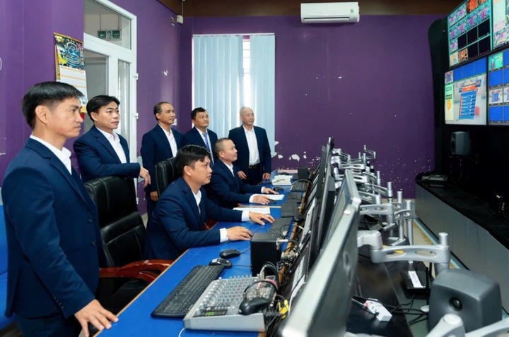 Thiết bị phát sóng truyền hình và phát thanh của DNRT.