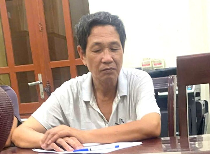 Tài xế Nguyễn Anh Tuấn thừa nhận hành vi sai trái