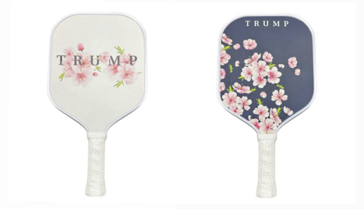 Mẫu vợt trong bộ sưu tập mùa xuân trên Trump Store. (Nguồn: Trump Store)