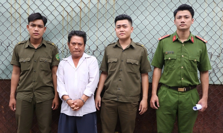 Trần Văn Bình bị bắt vì gây ra nhiều vụ trộm chó trên địa bàn TP.HCM. (Ảnh: Công an cung cấp)