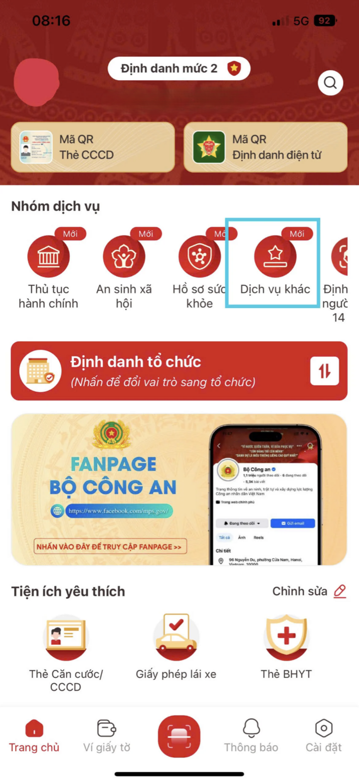 Cách phản ánh vi phạm quản lý, sử dụng vũ khí trên ứng dụng VNeID - 1