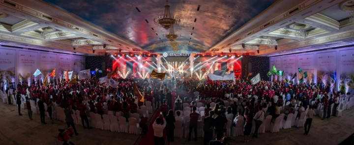 Không khí sôi động tại lễ ra quân Heragon City diễn ra ngày 11/4/2026 tại trung tâm TP Thanh Hóa