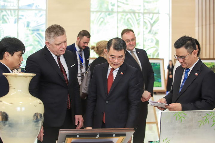 Một số hoạt động bên lề của hai Thủ tướng.