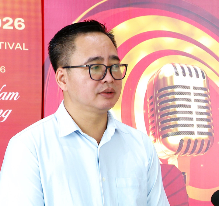 Ông Phạm Mạnh Hùng, Phó Tổng Giám đốc Đài Tiếng nói Việt Nam, Trưởng Ban Tổ chức Liên hoan Phát thanh toàn quốc lần thứ XVII.