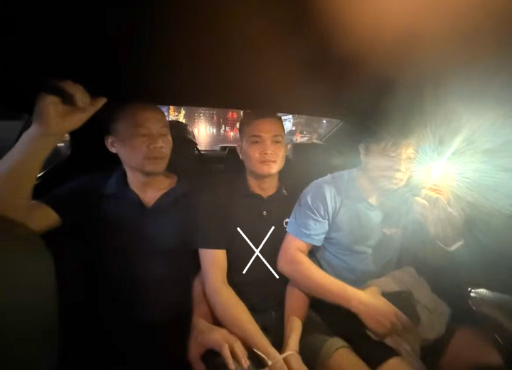 Đối tượng Lò Thanh Tùng bị bắt giữ