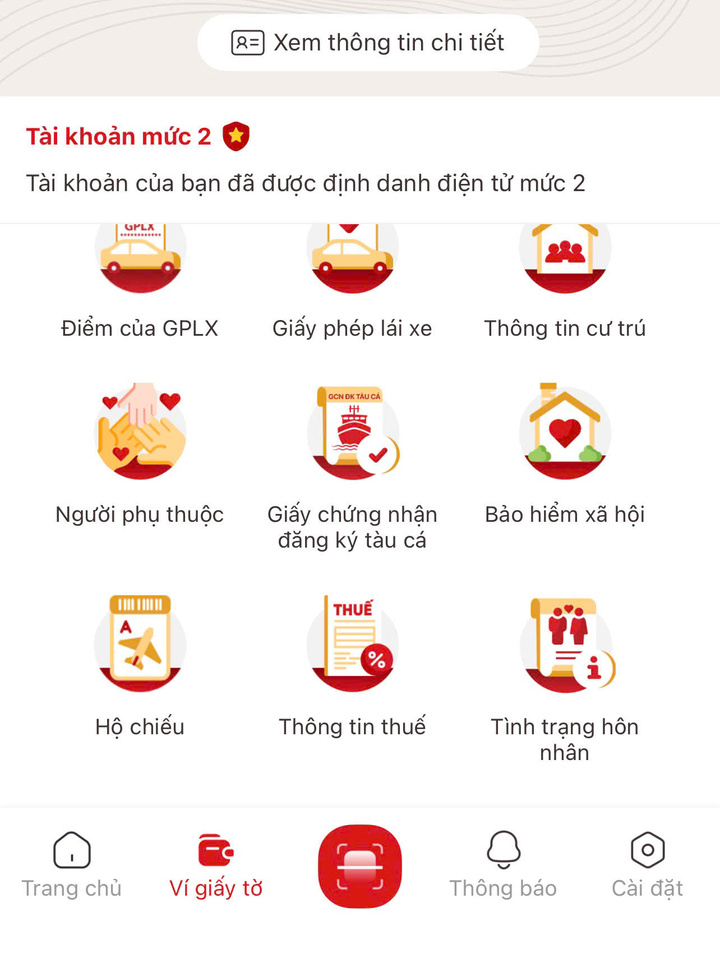 Cách khắc phục lỗi tích hợp người phụ thuộc trên VNeID bị từ chối - 3