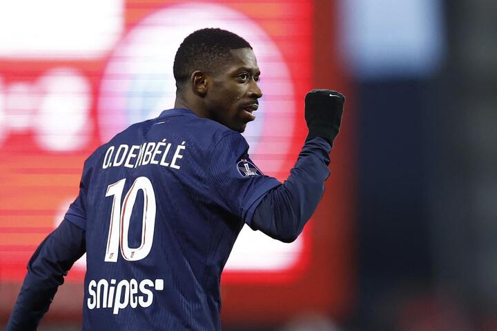 Ousmane Dembele là hi vọng của PSG.