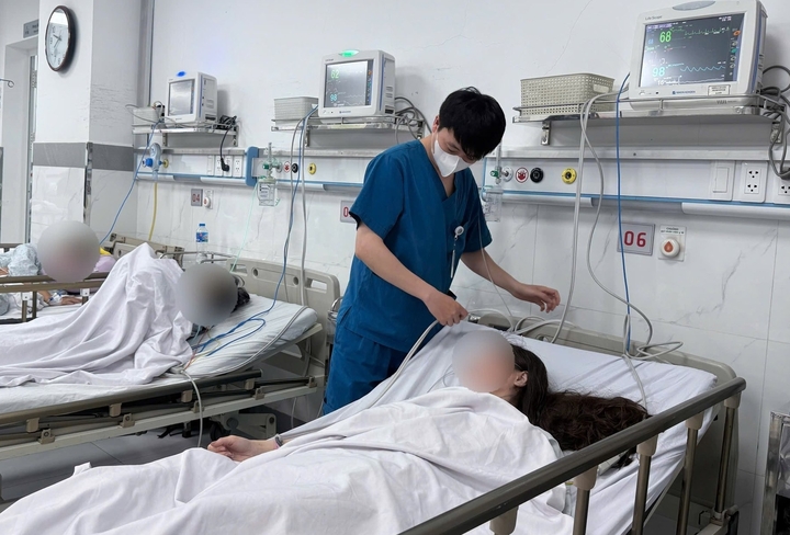 Bệnh nhân được tiếp tục theo dõi tại bệnh viện.