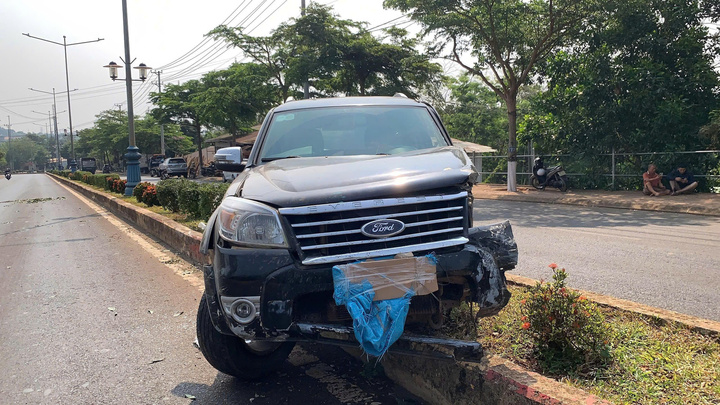 Chiếc xe 2 đối tượng trộm.