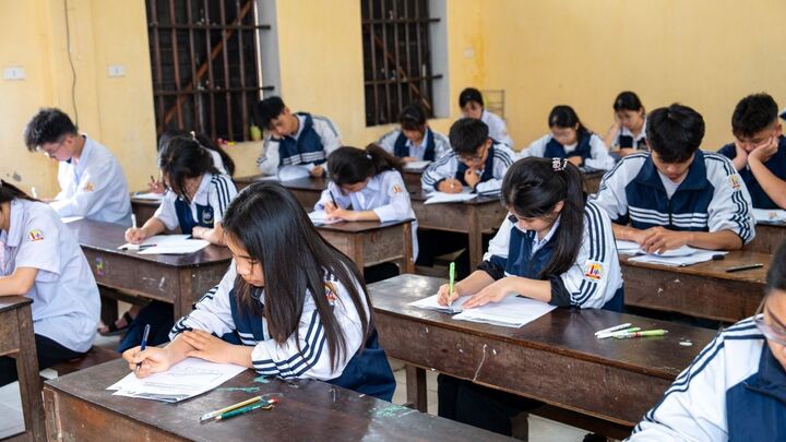 Buổi thi thử diễn ra theo đúng mô hình và tiêu chuẩn của kỳ thi IELTS quốc tế.