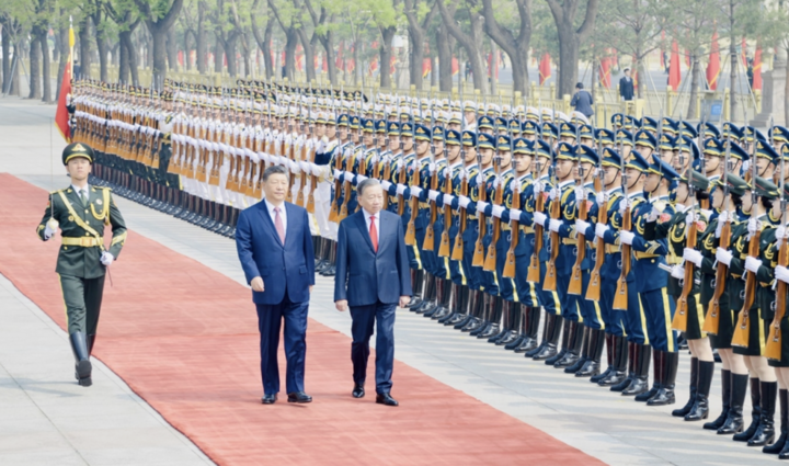 Tổng Bí thư, Chủ tịch Trung Quốc Tập Cận Bình chủ trì lễ đón chính thức Tổng Bí thư, Chủ tịch nước Tô Lâm