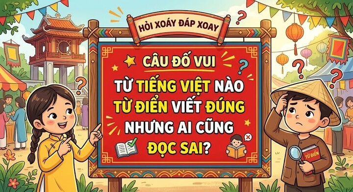 Từ tiếng Việt nào viết đúng nhưng ai cũng đọc sai? (Ảnh minh họa)