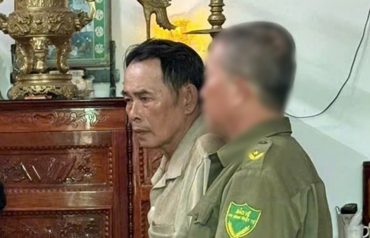 Bị can Lê Văn Hoàng.