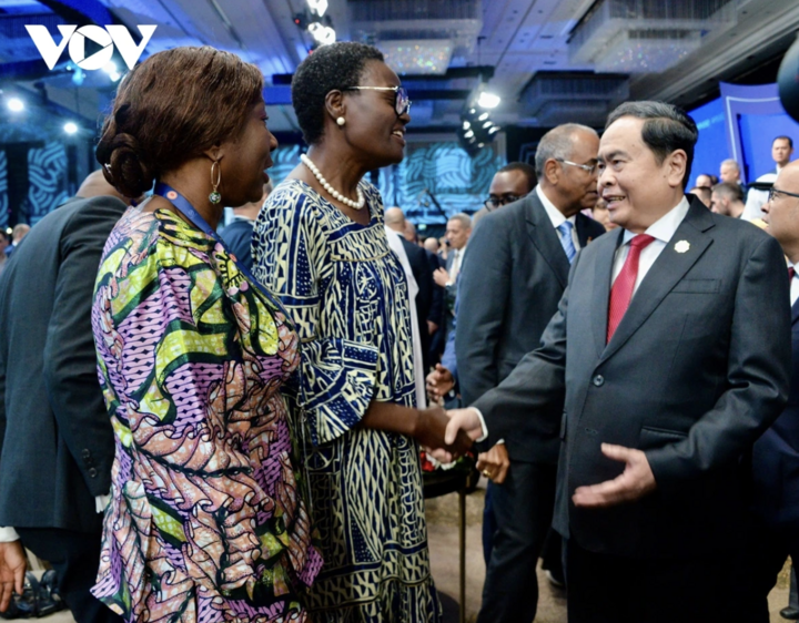 Chủ tịch Quốc hội Trần Thanh Mẫn trao đổi với Chủ tịch IPU Tulia Ackson