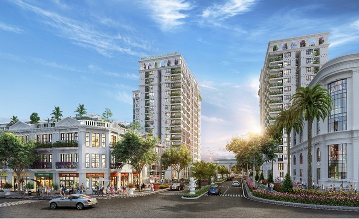 Phối cảnh dự án.