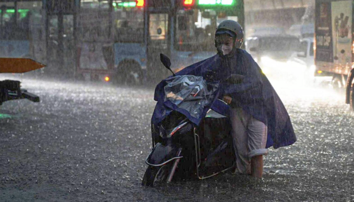 Ngày 17/4, miền Bắc mưa lớn. (Ảnh minh hoạ)