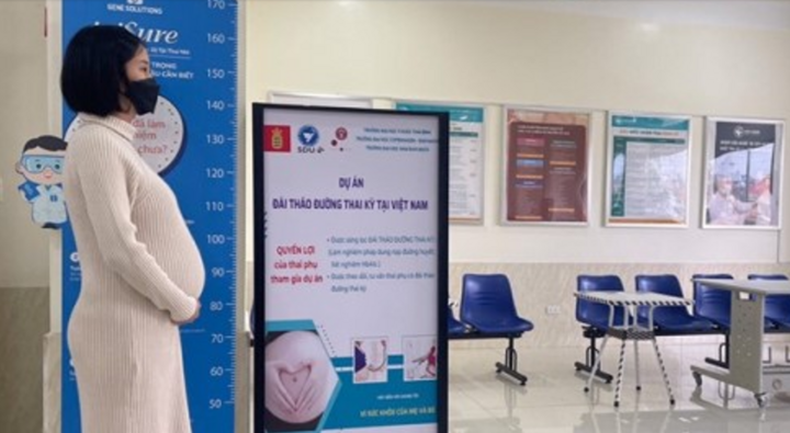 Dự án được triển khai ở các cơ sở y tế chăm sóc thai kỳ.