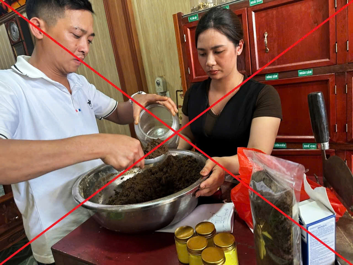 Các đối tượng chế thuốc giả, gắn mác "Đông y gia truyền 4 đời" quảng cáo rầm rộ trên không gian mạng.