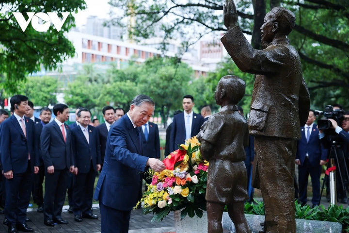 Tổng Bí thư, Chủ tịch nước Tô Lâm thăm di tích trường Dục Tài Nam Ninh - 2