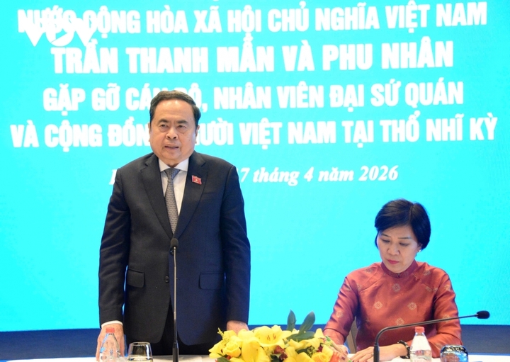 Chủ tịch Quốc hội Trần Thanh Mẫn gặp cộng đồng người Việt Nam tại Thổ Nhĩ Kỳ - 7