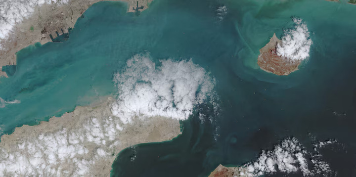 Eo biển Hormuz. (Ảnh: Reuters)