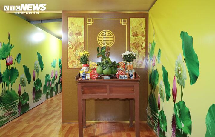 Sau khi Báo Điện tử VTC News phản ánh, khu vực lưu trữ hơn 1.800 bộ tro cốt đã được chỉnh trang.