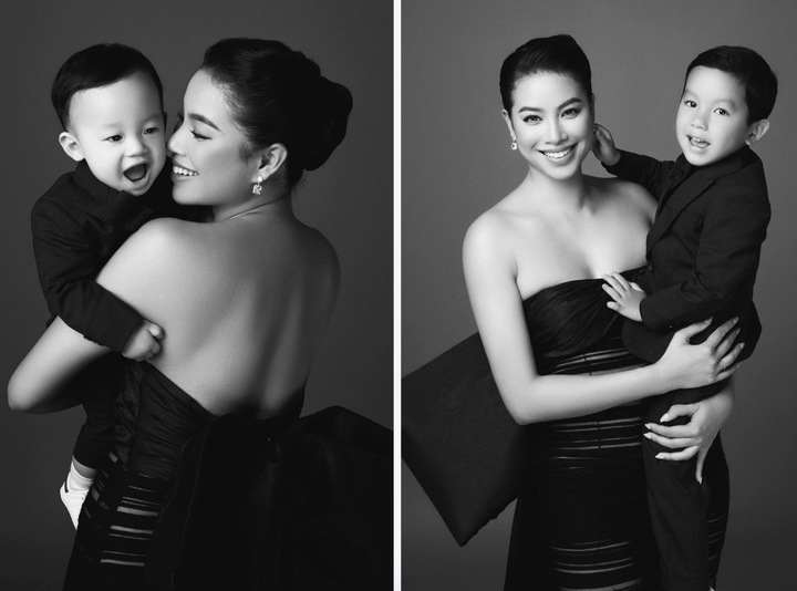 Khi sự nghiệp đang ở đỉnh cao, người đẹp bất ngờ thông báo tạm ngưng hoạt động nghệ thuật và sang Mỹ vào năm 2018. Sau khi sang Mỹ, cô lần lượt sinh hai con trai. Cùng thời điểm đó, hoa hậu cũng hé lộ việc đã đính hôn, nhưng giấu kín danh tính người bạn đời.