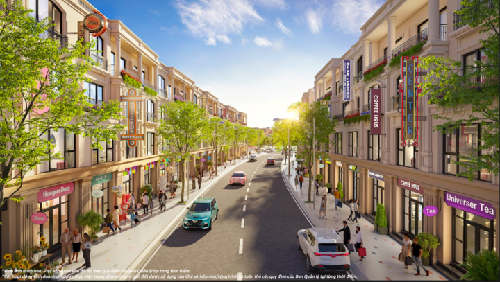 Nhà phố Vinhomes Gloden City có mức giá chỉ từ 6,5 tỷ đồng, thiết kế 4 tầng đa công năng.