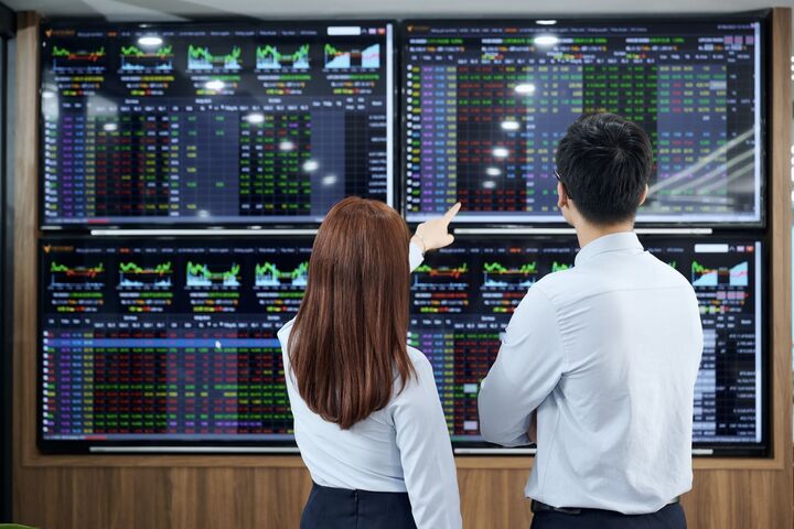 Thị trường chứng khoán tuần tới dự báo có nhiều xu hướng tich cực. (Ảnh minh họa)