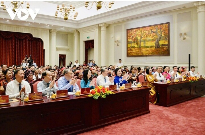 Quang cảnh buổi gặp mặt.