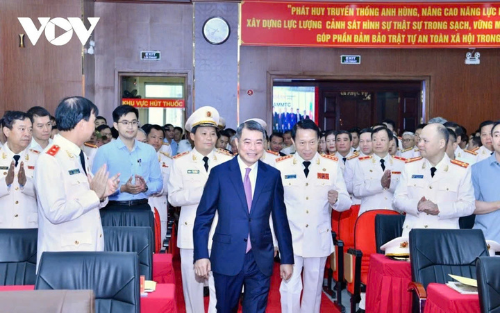 Thủ tướng Lê Minh Hưng đến thăm, làm việc với Cục Cảnh sát hình sự, Bộ Công an