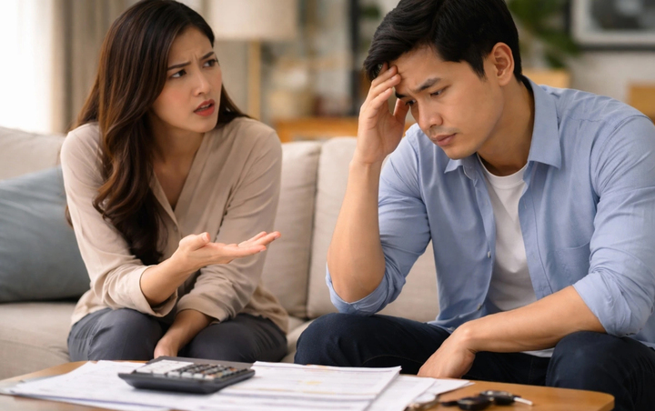 Chồng tôi nói có xe đi lại tiện, về quê cũng đỡ bị coi thường. (Ảnh minh họa: AI)