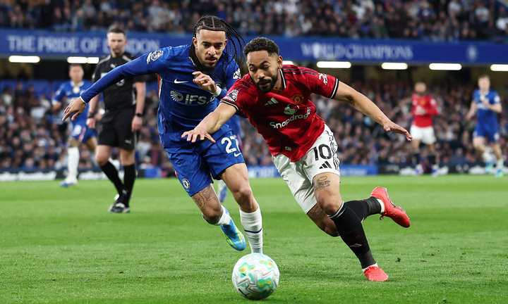 Chelsea thua Man Utd ngay trên sân nhà. (Ảnh: Reuters)