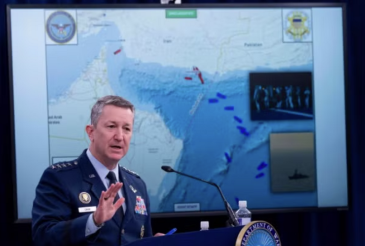 Tướng Dan Caine, Chủ tịch Hội đồng Tham mưu trưởng Liên quân Mỹ. (Nguồn: AP)