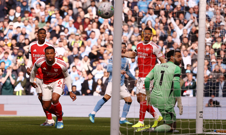 Man City suýt có bàn thắng. (Ảnh: Reuters)